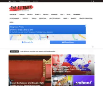 Theautimes.com(The AU Times) Screenshot