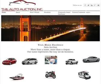 Theautoauction.net(THE Auto Auction) Screenshot