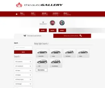 Theautogallery.com(The Auto Gallery) Screenshot