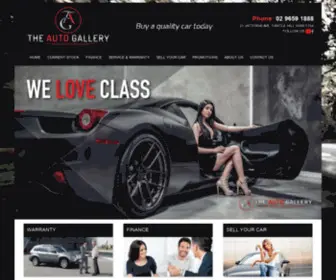 Theautogallery.sydney(The Auto Gallery) Screenshot