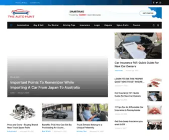 Theautohunt.com(Automotive News Blog) Screenshot