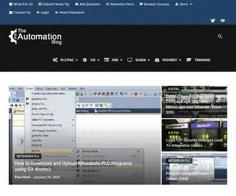 Theautomationblog.com(The Automation Blog) Screenshot