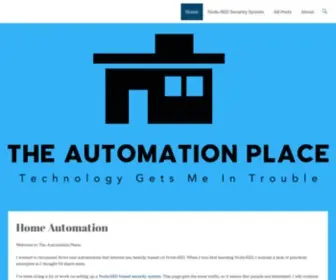 Theautomationplace.com(Technology Gets Me in Trouble) Screenshot