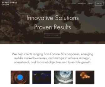 Theavant-Gardegroup.com(Avant-Garde Group) Screenshot