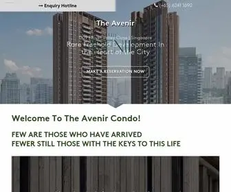 Theavenir-Official.sg(The Avenir Pacific Mansions) Screenshot