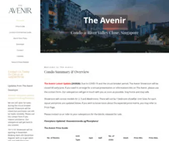 Theavenircondo.sg(The Avenir) Screenshot