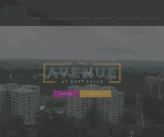 Theavenueateastfalls.com(Luxury Apartments in East Falls) Screenshot