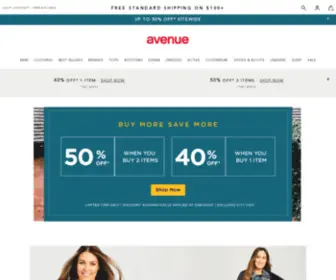 Theavenue.com(Plus Size Affordable Fashion at) Screenshot