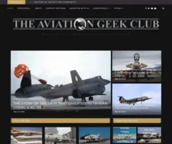 Theaviationgeekclub.com(The Aviation Geek Club) Screenshot