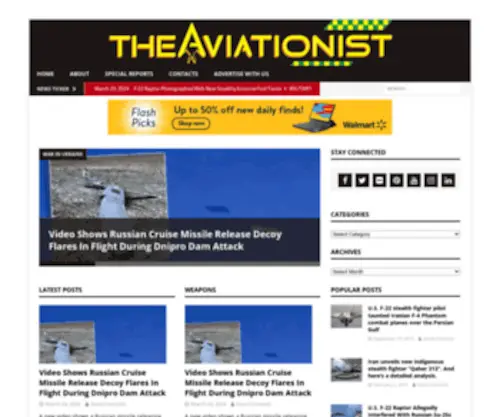 Theaviationist.com(The Aviationist) Screenshot