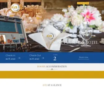 Theavrhotel.com(The AVR Hotel) Screenshot
