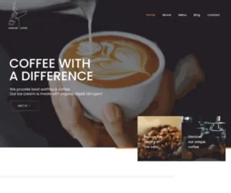 Theawesomecoffeeshop.com(Awesome coffee) Screenshot