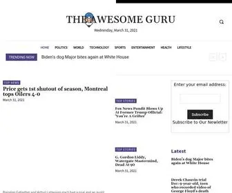 Theawesomeguru.com(Awesome Guru) Screenshot