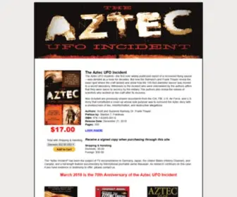 Theaztecincident.com(The Aztec Incident) Screenshot