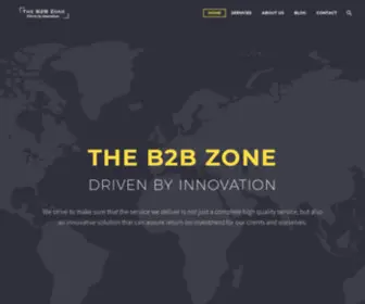 Theb2Bzone.com(The B2B Zone) Screenshot