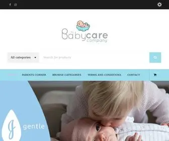 Thebabycarecompany.com(The baby care company) Screenshot