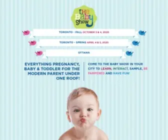 Thebabyshows.com(The Baby Show) Screenshot