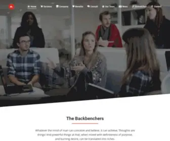 Thebackbenchers.com(Just another WordPress site) Screenshot