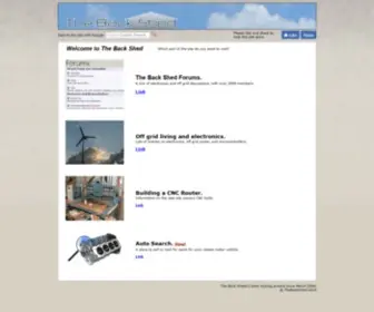 Thebackshed.com(Classic cars) Screenshot