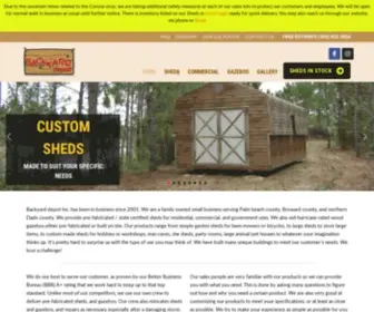 Thebackyarddepot.com(The Back Yard Depot) Screenshot