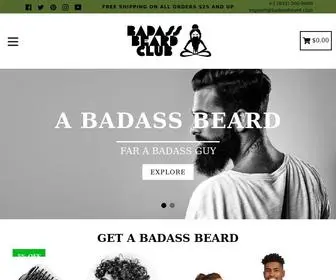 Thebadassbeard.com(The Badass Beard Club) Screenshot