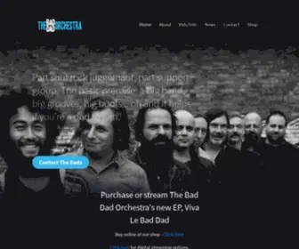 Thebaddadorchestra.com(The Bad Dad Orchestra) Screenshot