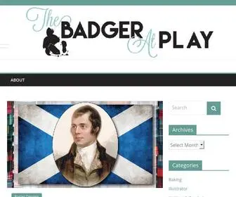 Thebadgeratplay.co.uk(Business cards) Screenshot