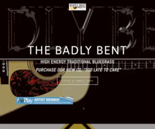 Thebadlybent.com(The Badly Bent) Screenshot