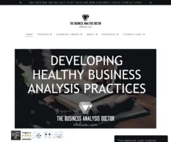 Thebadoc.com(Business Analysis) Screenshot