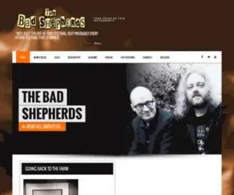 Thebadshepherds.com(Ade Edmondson) Screenshot