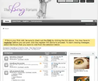 Thebagforum.com(Designer Handbag & Purse Chat) Screenshot