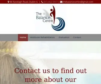 Thebalancecentre.ie(The Balance Centre) Screenshot