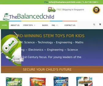 Thebalancedchild.com(Secure your child’s future with Award) Screenshot