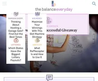 Thebalanceeveryday.com(The Balance Everyday) Screenshot