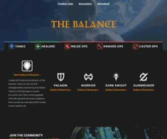 ThebalanceffXiv.com(The Balance provides high) Screenshot