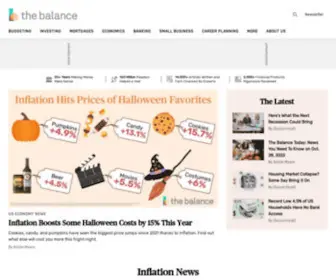 Thebalancemoney.com(The Balance) Screenshot