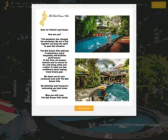 Thebalidreamvillaresort.com(The Bali Dream Villa & Resort Echo Beach Canggu) Screenshot