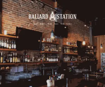 Theballardstation.com(Ballard Station) Screenshot