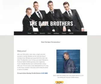 Theballbrothers.com(The Ball Brothers travel full) Screenshot