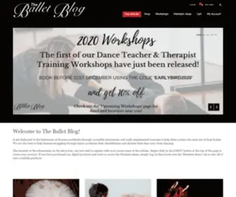 Theballetblog.com(The Ballet Blog) Screenshot