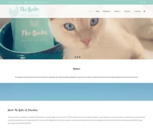 Thebalmofpescadero.com(The Balm of Pescadero) Screenshot