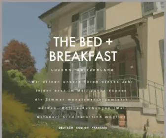 Thebandb.ch(THE BED) Screenshot