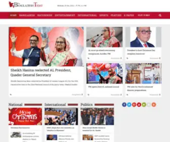 Thebangladeshtoday.com(The Bangladesh Today) Screenshot