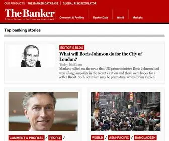 Thebanker.com(The Banker) Screenshot