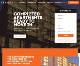 Thebanksrockdale.com.au(New Apartments for Sale) Screenshot