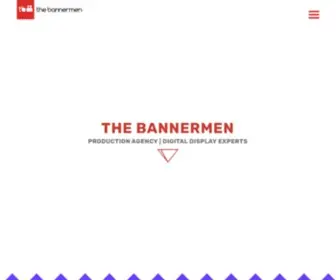 Thebannermen.com(Banner, Social & Display Advertising) Screenshot