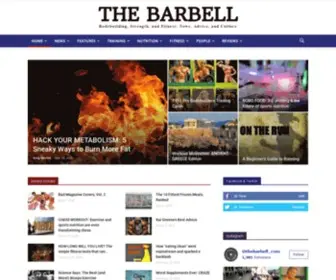 Thebarbell.com(The Barbell) Screenshot