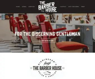 Thebarberhousebirmingham.co.uk(The Barber House Birmingham) Screenshot