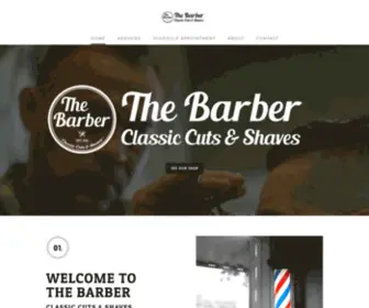 Thebarbersarasota.com(The Barber Classic Cuts and Shaves) Screenshot