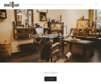 Thebarbershopca.com(The Barber Shop) Screenshot